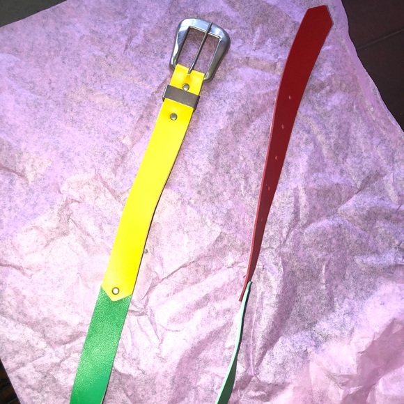 Handmade Tri-color Belt ✨ - Picture 2 of 2